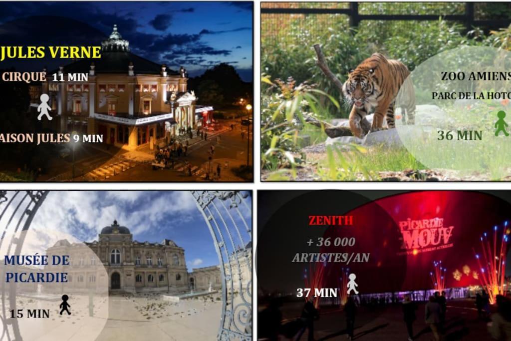 L'Eclat Prestigieux : Quartier Henriville 아미앵 외부 사진